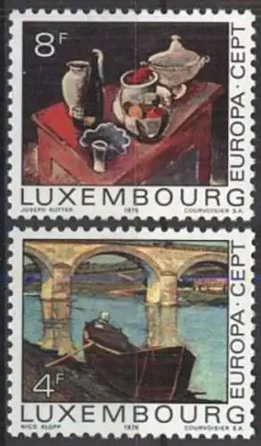 LUXEMBURG 1975 Mi-Nr. 904/05 ** MNH