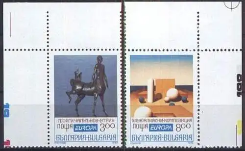 BULGARIEN 1993 Mi-Nr. 4047/48 ** MNH - CEPT