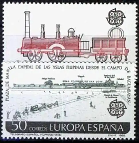 SPANIEN 1988 Mi-Nr. 2828/29 ** MNH - CEPT
