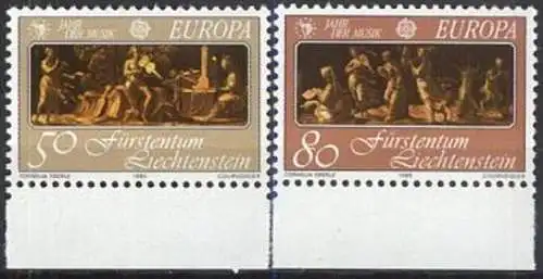 LIECHTENSTEIN 1985 Mi-Nr. 866/67 ** MNH