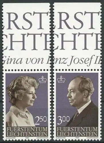 LIECHTENSTEIN 1983 Mi-Nr. 828/29 ** MNH
