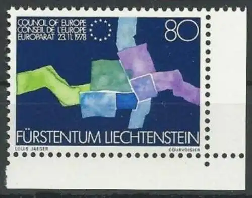 LIECHTENSTEIN 1979 Mi-Nr. 729 ** MNH