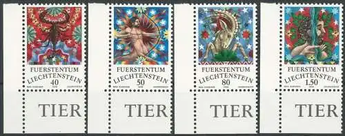 LIECHTENSTEIN 1978 Mi-Nr. 713/16 ** MNH