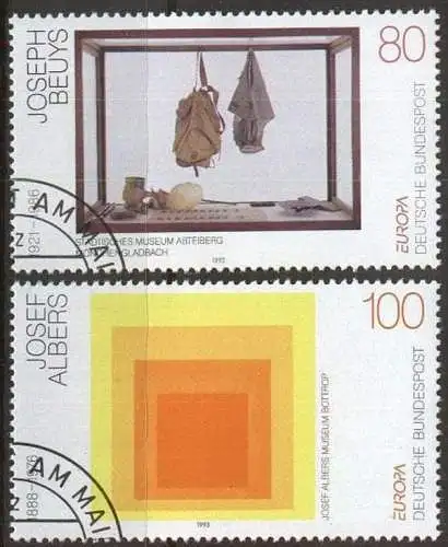 DEUTSCHLAND 1993 Mi-Nr. 1673/74 o used - aus Abo