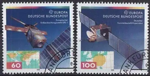 DEUTSCHLAND 1991 Mi-Nr. 1526/27 o used - aus Abo