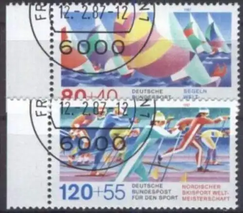DEUTSCHLAND 1987 Mi-Nr. 1310/11 o used - aus Abo