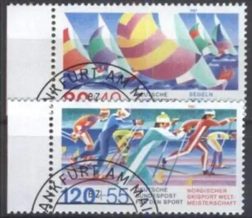 DEUTSCHLAND 1987 Mi-Nr. 1310/11 o used - aus Abo