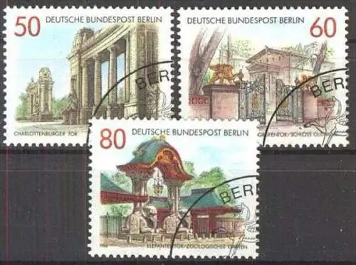 BERLIN 1986 Mi-Nr. 761/63 o used
