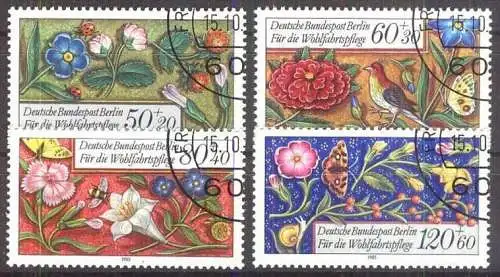 BERLIN 1985 Mi-Nr. 744/47 o used