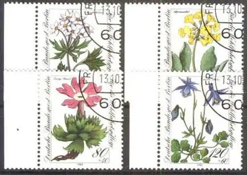 BERLIN 1983 Mi-Nr. 703/06 o used