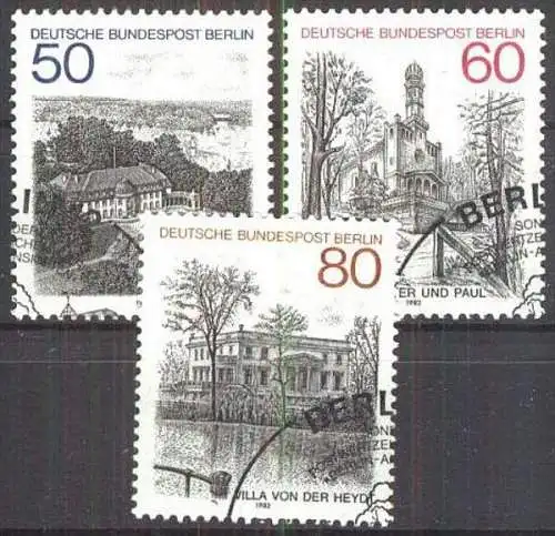 BERLIN 1982 Mi-Nr. 685/87 o used