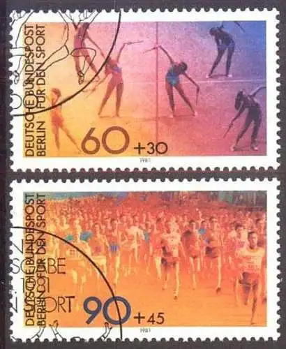 BERLIN 1981 Mi-Nr. 645/46 o used