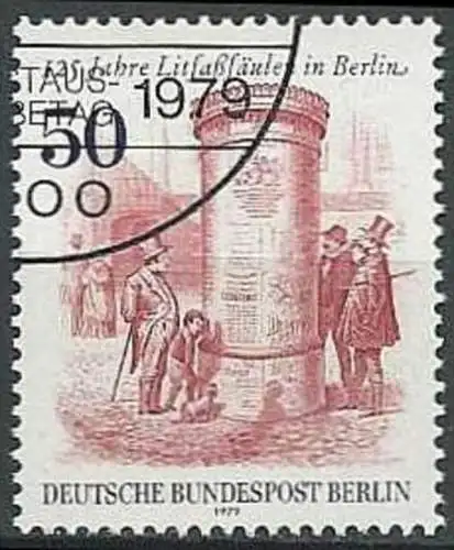 BERLIN 1979 Mi-Nr. 612 o used