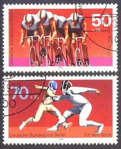 BERLIN 1978 Mi-Nr. 567/68 o used