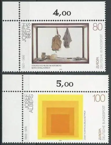 DEUTSCHLAND 1993 Mi-Nr. 1673/74 Eckrand ** MNH