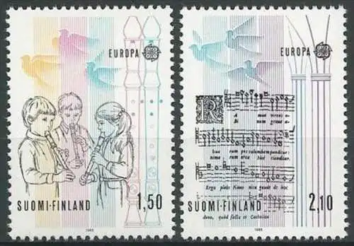 FINNLAND 1985 Mi-Nr. 968/69 ** MNH