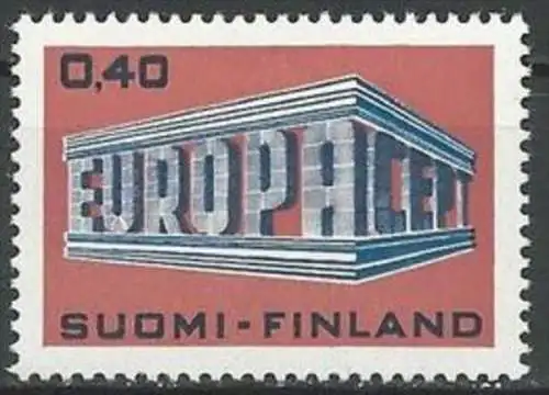 FINNLAND 1969 Mi-Nr 656 ** MNH