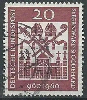 DEUTSCHLAND 1960 Mi-Nr. 336 o used