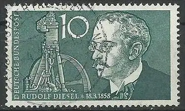 DEUTSCHLAND 1958 Mi-Nr. 284 o used