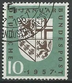 DEUTSCHLAND 1957 Mi-Nr. 249 o used