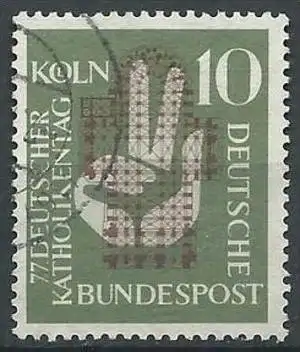 DEUTSCHLAND 1956 Mi-Nr. 239 o used