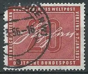 DEUTSCHLAND 1956 Mi-Nr. 227 o used