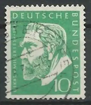 DEUTSCHLAND 1955 Mi-Nr. 209 o used