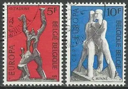 BELGIEN 1974 Mi-Nr. 1766/67 o used - CEPT