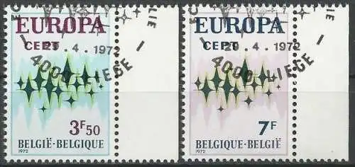 BELGIEN 1972 Mi-Nr. 1678/79 o used - CEPT