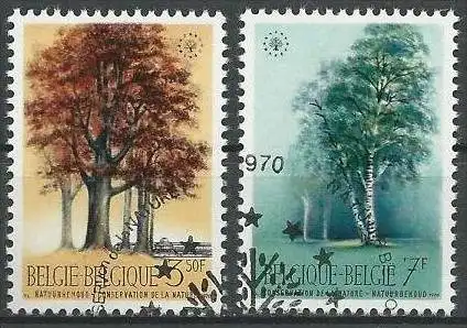 BELGIEN 1970 Mi-Nr. 1583/84 o used - CEPT