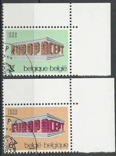 BELGIEN 1969 Mi-Nr. 1546/47 o used - CEPT