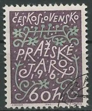 TSCHECHOSLOWAKEI 1967Mi-Nr. 1708 o used