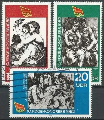 DDR 1982 Mi-Nr. 2699/01 o used