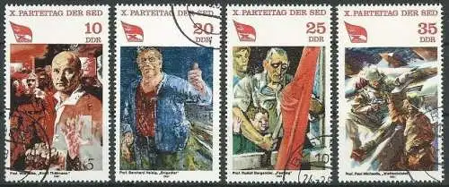 DDR 1981 Mi-Nr. 2595/98 o used