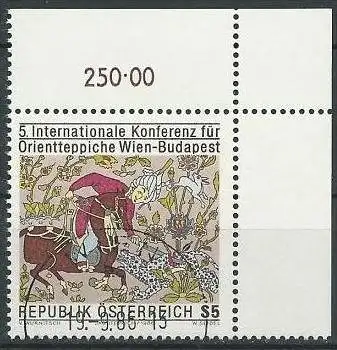 ÖSTERREICH 1986 Mi-Nr. 1862 Eckrand o used - aus Abo