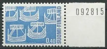 FINNLAND 1969 Mi-Nr. 654 ** MNH