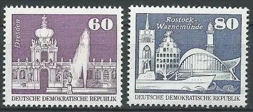 DDR 1974 Mi-Nr. 1919/20 ** MNH