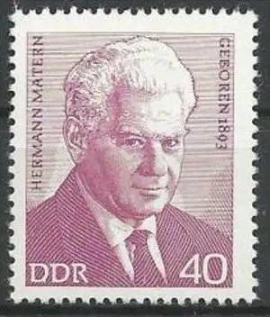 DDR 1973 Mi-Nr. 1855 ** MNH