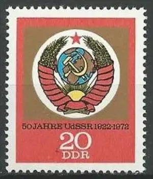 DDR 1972 Mi-Nr. 1813 ** MNH