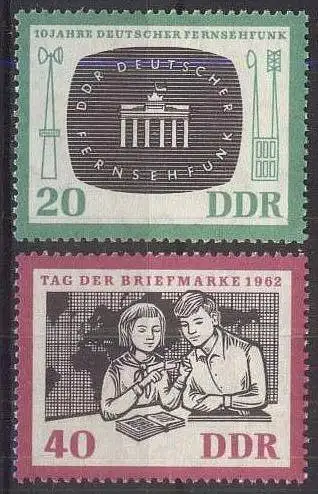DDR 1962 Mi-Nr. 923/24 ** MNH