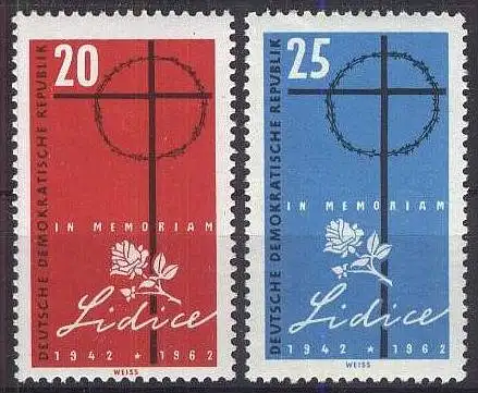 DDR 1962 Mi-Nr. 891/92 ** MNH