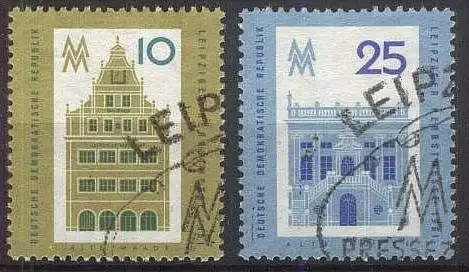 DDR 1961 Mi-Nr. 843/44 o used