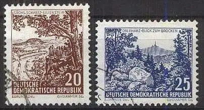 DDR 1961 Mi-Nr. 815/16 o used