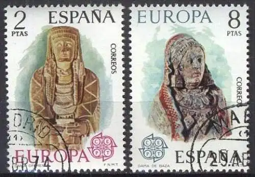 SPANIEN 1974 Mi-Nr. 2072/73 o used - CEPT