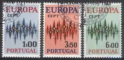 PORTUGAL 1972 Mi-Nr. 1166/68 o used - CEPT