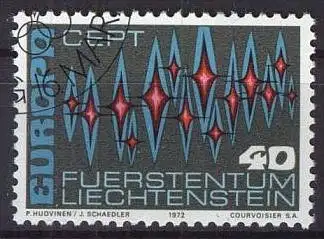 LIECHTENSTEIN 1972 Mi-Nr. 564 o used - CEPT