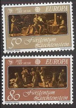 LIECHTENSTEIN 1985 Mi-Nr. 866/67 ** MNH