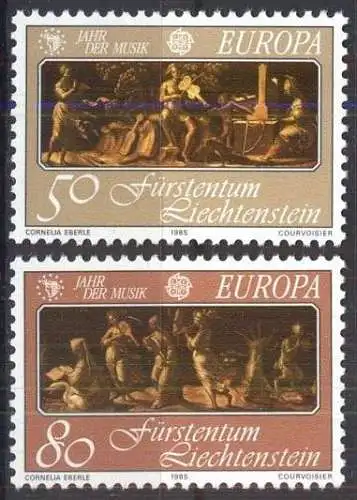 LIECHTENSTEIN 1985 Mi-Nr. 866/67 ** MNH