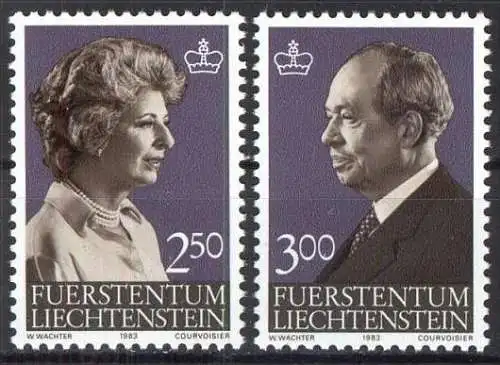 LIECHTENSTEIN 1983 Mi-Nr. 828/29 ** MNH