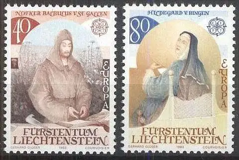 LIECHTENSTEIN 1983 Mi-Nr. 816/17 ** MNH